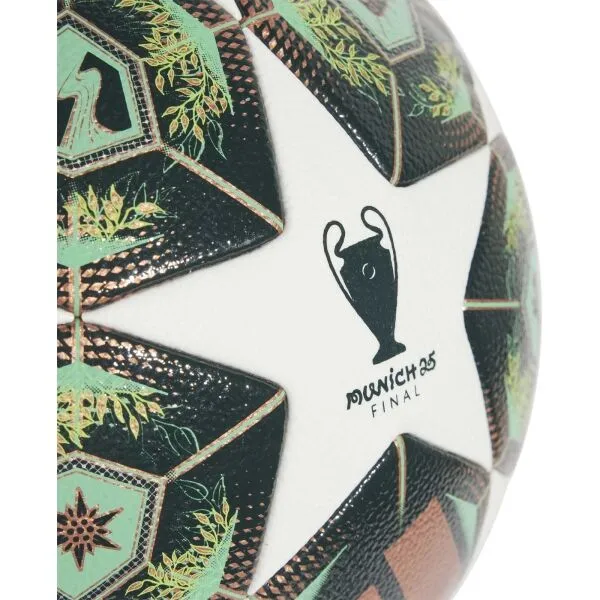 Futbalová lopta ADIDAS UCL COM WHITE SHAGRN SSLIME