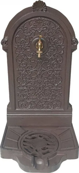 Umývadlo Strend Pro Garden LT-H20505, záhradné, hnedé, 390x330x720 mm