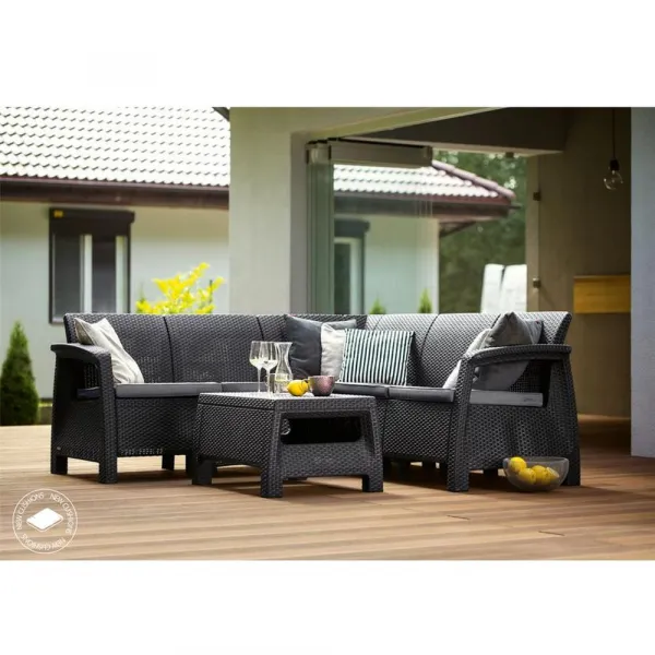 KETER Záhradný set GREEK RELAX SET | grafit
