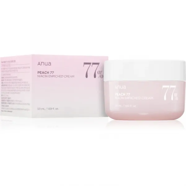 Anua Peach 77% Niacin Enriched Cream obnovujúci hydratačný krém 50 ml