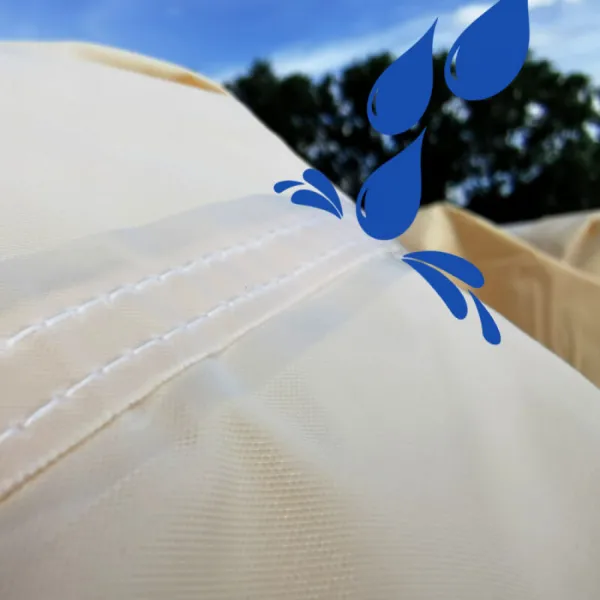 BRIMO Profi Záhradný Stan 2x3m ALU EXCLUSIVE (3 steny) - s 3 stenami - Modrá 3