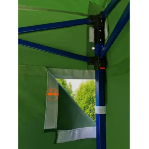 BRIMO Rozkladacie stánky 2x3m - s 3 stenami - Čierna 21