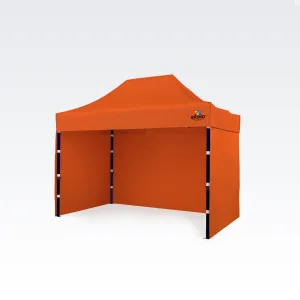 BRIMO Rozkladacie stánky 2x3m - s 3 stenami - Oranžová 21