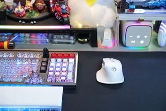Myš bezdrátová, Marvo G803 G803 WH, bílá, optická, 4000DPI