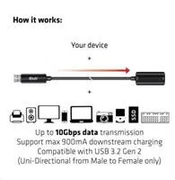 Predlžovací kábel USB Club3D 3.2 Gen2 (M/F) 10Gbps, 5m