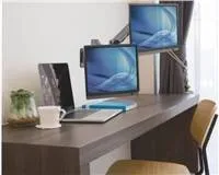Nástenný držiak LCD/TV MANHATTAN, kĺbový, dve pohyblivé ramená (17"-32")
