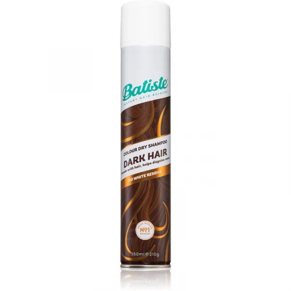 Batiste Dark and Deep Brown suchý šampón pre tmavé vlasy 350 ml