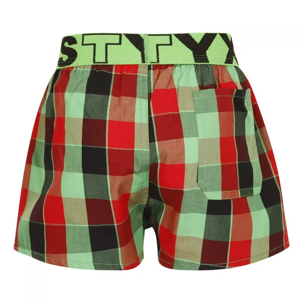 Detské trenky Styx športová guma viacfarebné (BJ938) 6-8 let, trenírky