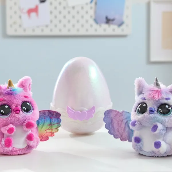 Hatchimals liahnuce sa interaktívne zvieratko jednorožec