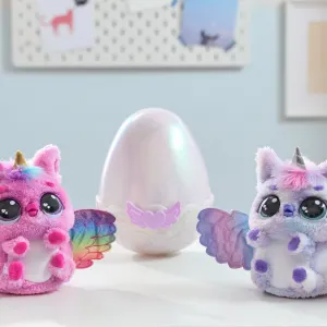 Hatchimals liahnuce sa interaktívne zvieratko jednorožec