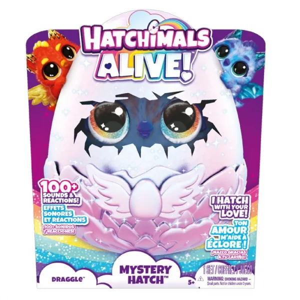 Hatchimals liahnuce sa interaktívne zvieratko dráčik