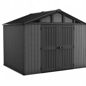 KETER Záhradný domček  GARRISON 10 x 8 | sivá