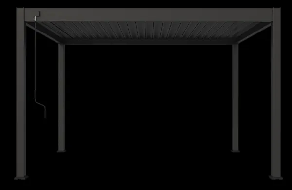 ArtRoja Bioklimatická hliníková pergola INTRO NEO voľne stojaca | antracit 3 x 4 m