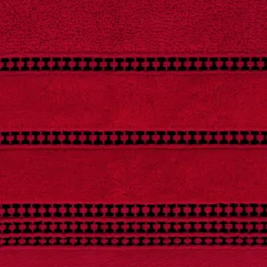 ArtFir Osuška AMANDA 07 | červená 70 x 140 cm