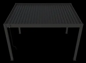 ArtRoja Bioklimatická hliníková pergola INTRO NEO voľne stojaca | antracit 3 x 4 m