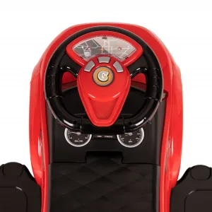 Hračkárske autíčko Rider Walker Pusher 3v1, červené