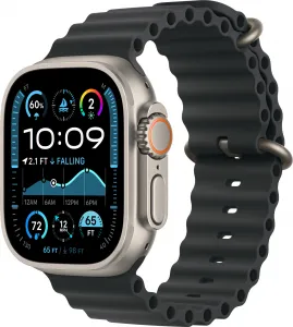 Apple Watch Acc/49/Black Ocean Band -Natur.Titan