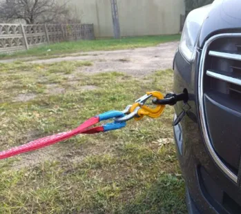 JAKS Ťažné lano s hákmi 7,5 t Dĺžka: 5m
