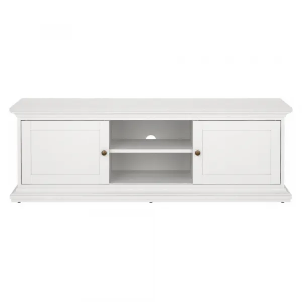 TV stolík, biela, PARIS 77810