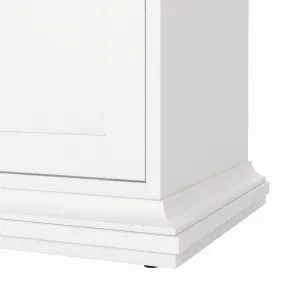 TV stolík, biela, PARIS 77810