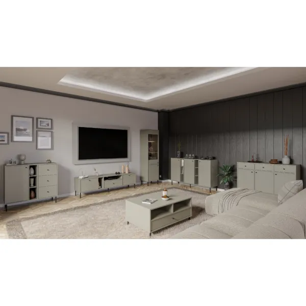 ArtLemp Komoda YEDDO 2F2S | eukalyptus