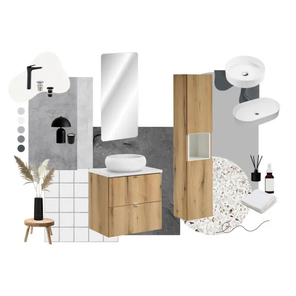 Comad Doska pod umývadlom Nova Oak A 89-90 dub evoke