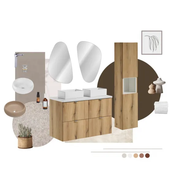 Comad Doska pod umývadlom Nova Oak A 89-90 dub evoke