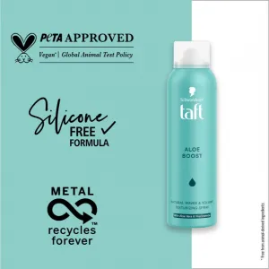 Schwarzkopf Taft Aloe Boost suchý texturizačný sprej 150 ml