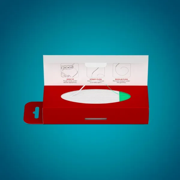 MEDIBLANC Dental Floss For Braces dentálna niť pre strojček a implantáty 50 ks