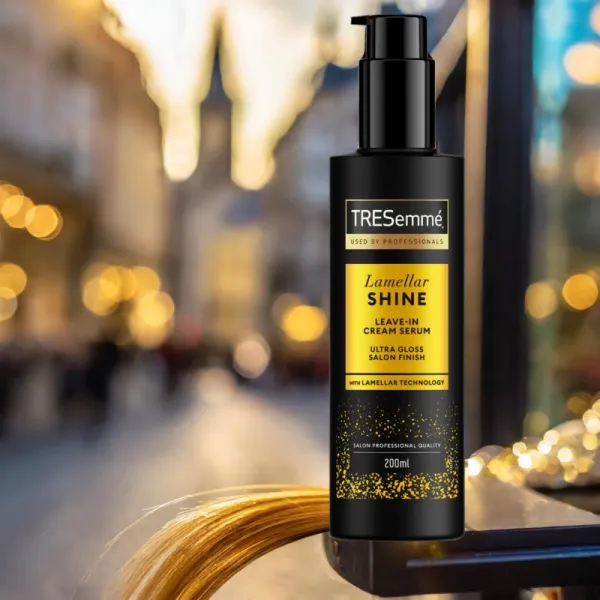 TRESemmé Lamellar Shine krémové sérum na lesk a hebkosť vlasov 200 ml