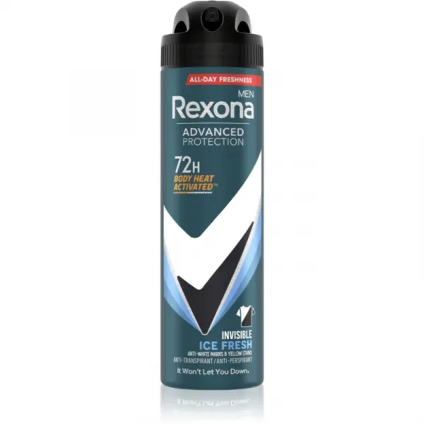 Rexona Men Advanced Protection Invisible Ice Fresh antiperspirant pre mužov 150 ml