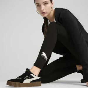Puma ESS+METALLIC LEGGINGS Dámske legíny, čierna, veľkosť