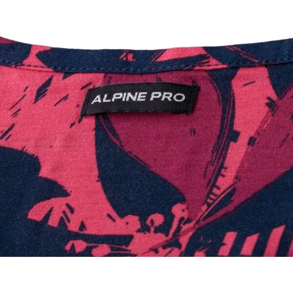 ALPINE PRO AXERA Dámske šaty, ružová, veľkosť