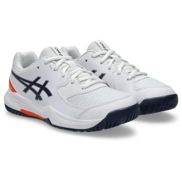 ASICS GEL-DEDICATE 8 GS Detská tenisová obuv, biela, veľkosť 36