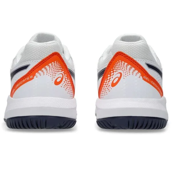 ASICS GEL-DEDICATE 8 GS Detská tenisová obuv, biela, veľkosť 36