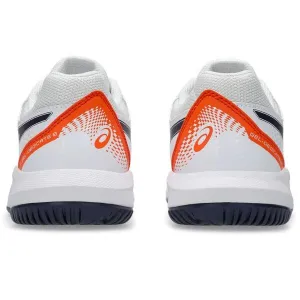 ASICS GEL-DEDICATE 8 GS Detská tenisová obuv, biela, veľkosť 36