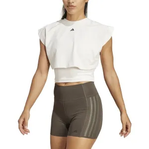 adidas POWER BOXY TANK TOP Dámske tričko, biela, veľkosť