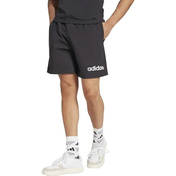 adidas ESSENTIALS BIG LOGO FRENCH TERRY SHORTS Pánske kraťasy, čierna, veľkosť XXL