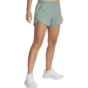 Under Armour FLY BY 3'' Dámske kraťasy, svetlo zelená, veľkosť S