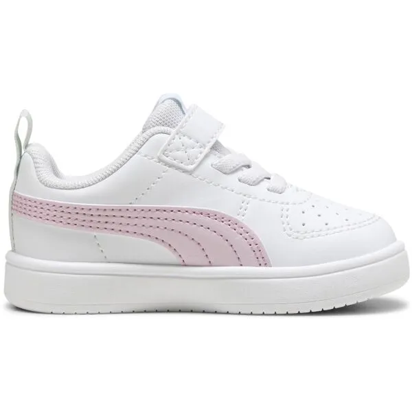 Puma RICKIE AC+INF Detská voľnočasová obuv, biela, veľkosť 38