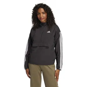 adidas ESSENTIALS 3-STRIPES Dámska vetrovka, čierna, veľkosť