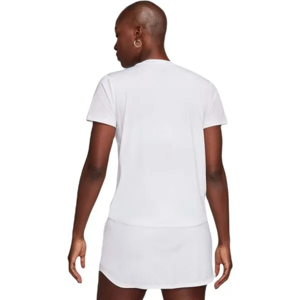 Nike ONE CLASSIC Dámske tričko, biela, veľkosť