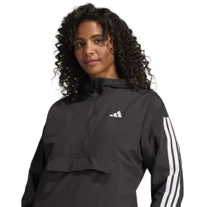 adidas ESSENTIALS 3-STRIPES Dámska vetrovka, čierna, veľkosť