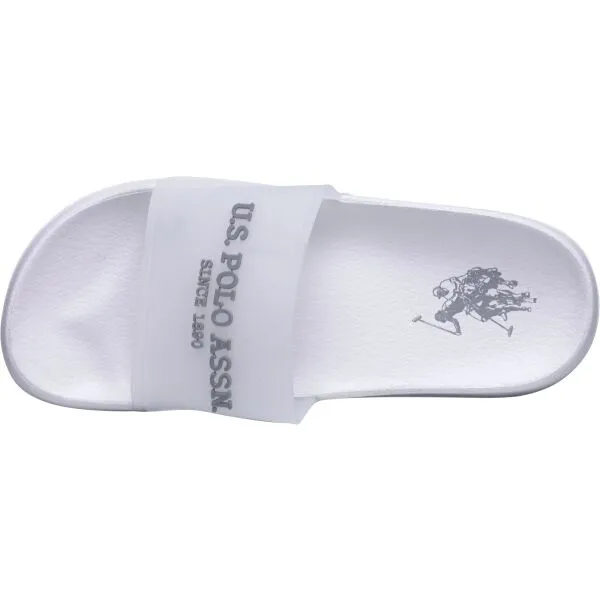 U.S. POLO ASSN. AMAMI Dámske šľapky, biela, veľkosť