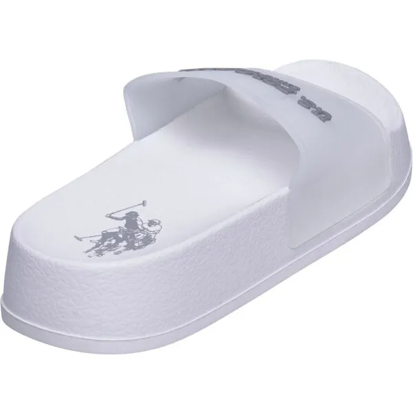 U.S. POLO ASSN. AMAMI Dámske šľapky, biela, veľkosť