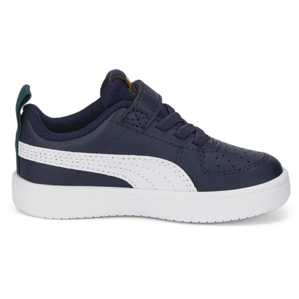 Puma RICKIE AC+INF Detská voľnočasová obuv, tmavo modrá, veľkosť 37.5