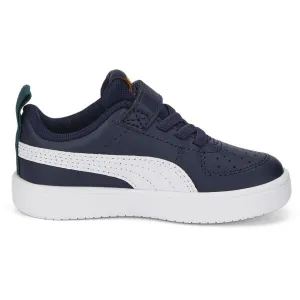 Puma RICKIE AC+INF Detská voľnočasová obuv, tmavo modrá, veľkosť 37.5