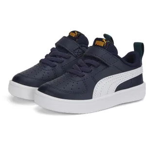 Puma RICKIE AC+INF Detská voľnočasová obuv, tmavo modrá, veľkosť 37.5