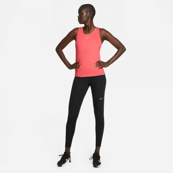 Nike ONE DF SLIM TANK W Dámske športové tielko, ružová, veľkosť