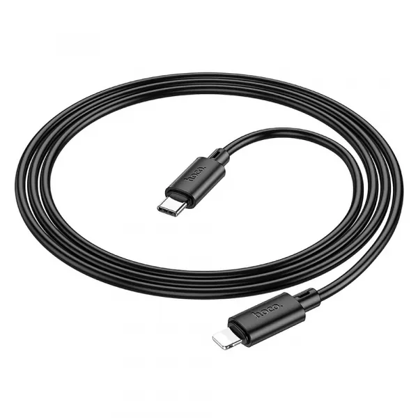 Hoco X88 kábel USB-C - Lightning, PD 2,4A 20W, 1 m, čierny